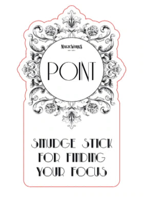 POINT – Smudge Stick for Finding Your Focus