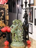 Load image into Gallery viewer, Decorațiune din ceramică pictată Flamenco lovers
