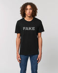 Load image into Gallery viewer, Tricou negru FAKE (but watch closer)
