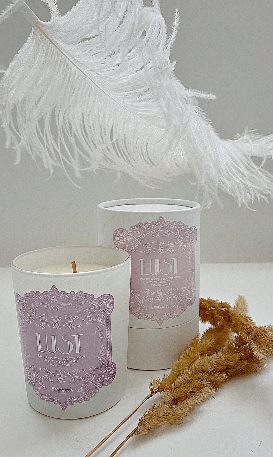 LUST – For the Passion Inside You Which Needs to Manifest Itself - PASSION CANDLE